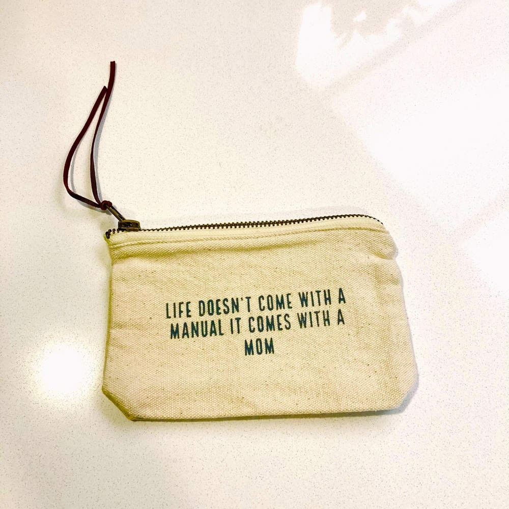 Canvas Zip-up Pouch